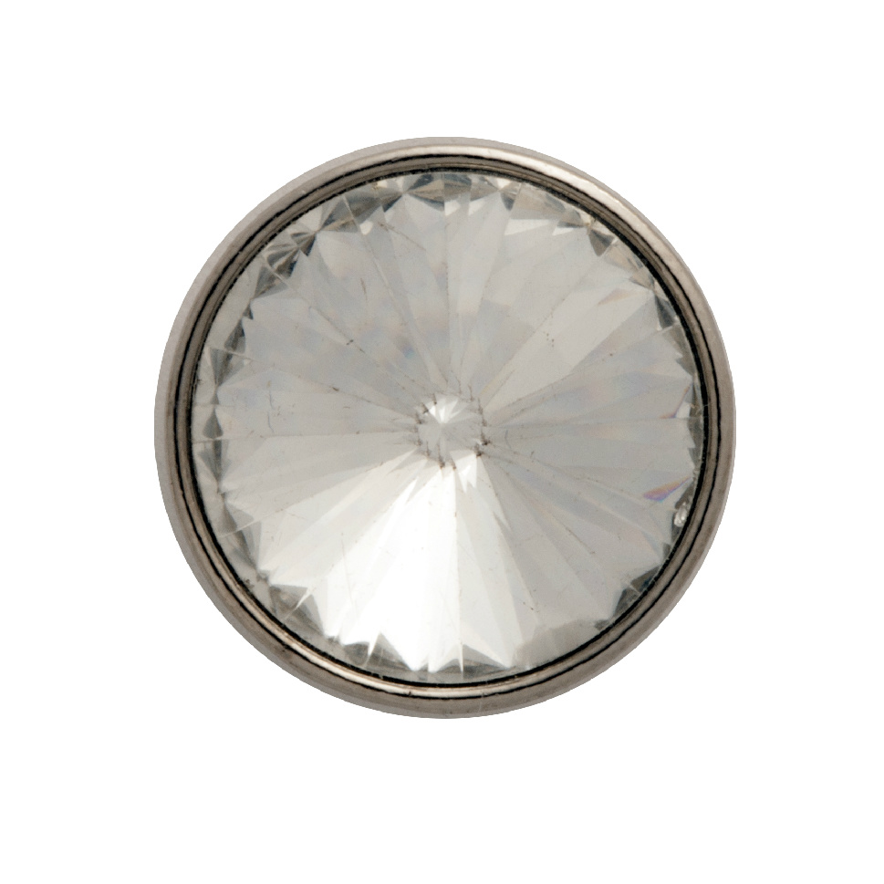 Glass Crystal Button 13/16